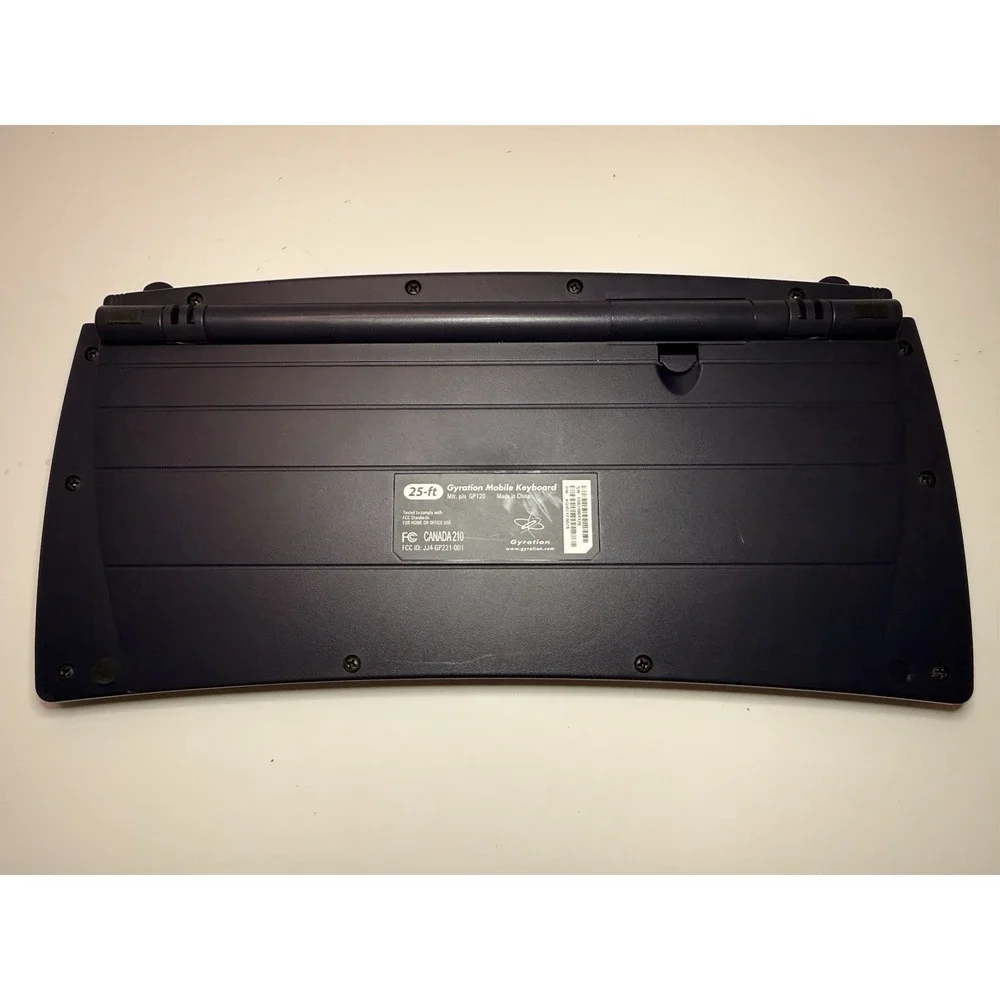🔹 Gyration GP120 Wireless Mobile Keyboard – Compact Multimedia Layout 🔹
